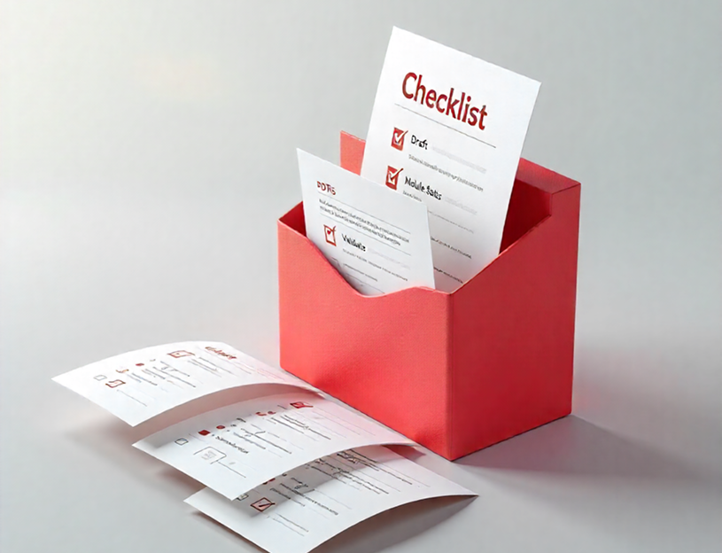 eCTD Publishing Checklist